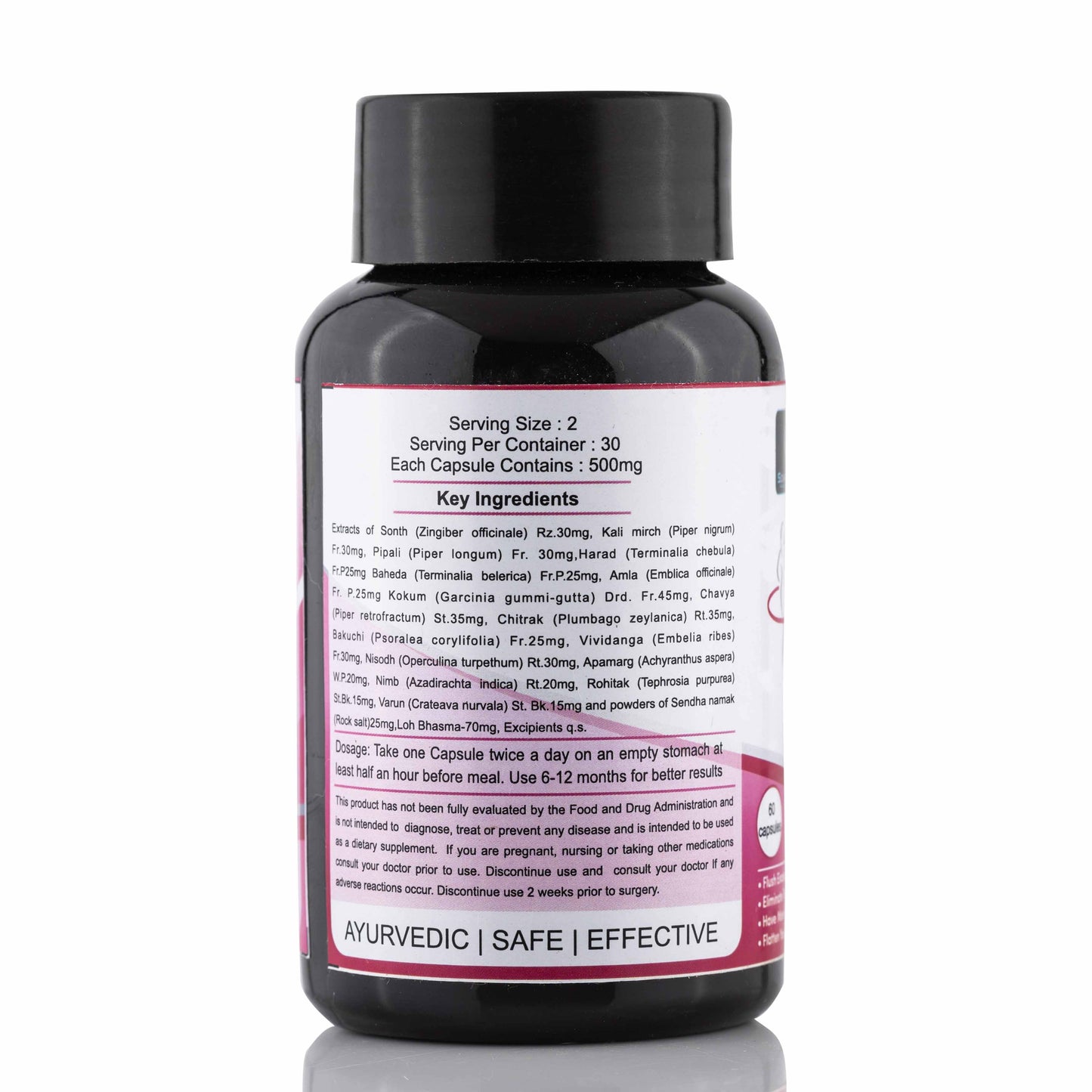Sowprajotha Slimcare Capsules 500mg-60capsules