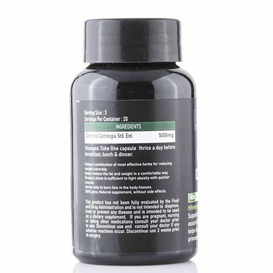 Garcinia Combogia 500mg 60 capsules