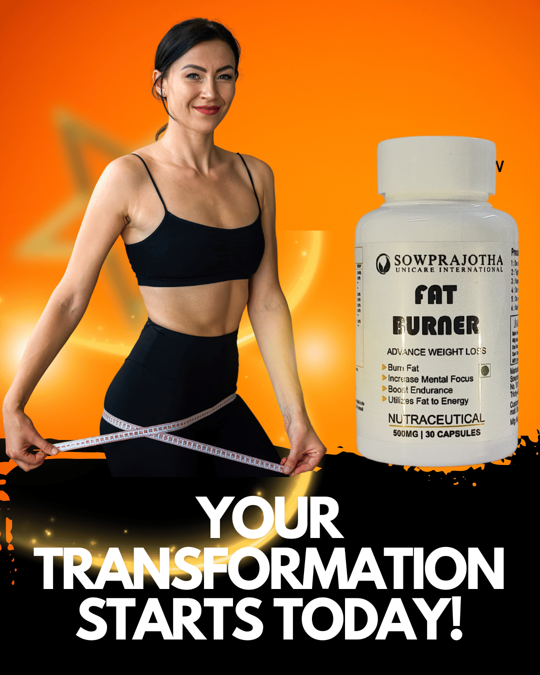 Ayurvedic Fat Burner 500mg-30 Capsules