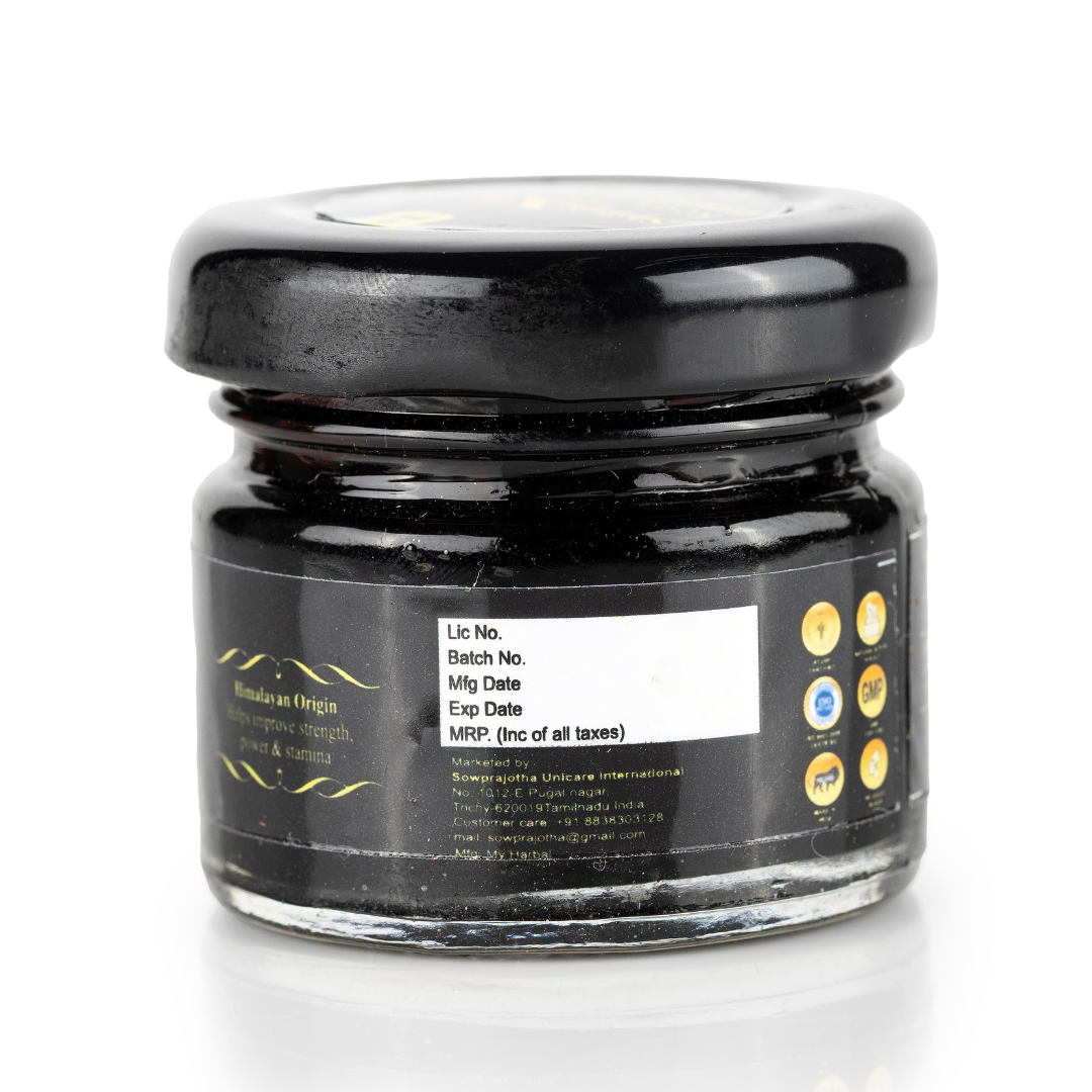 Shilajit X1 Resin 15g | Pure Himalayan Shilajit | 100% Ayurvedic Natural Resin for Strength, Stamina & Performance | Authentic & Potent Supplement for Men & Women
