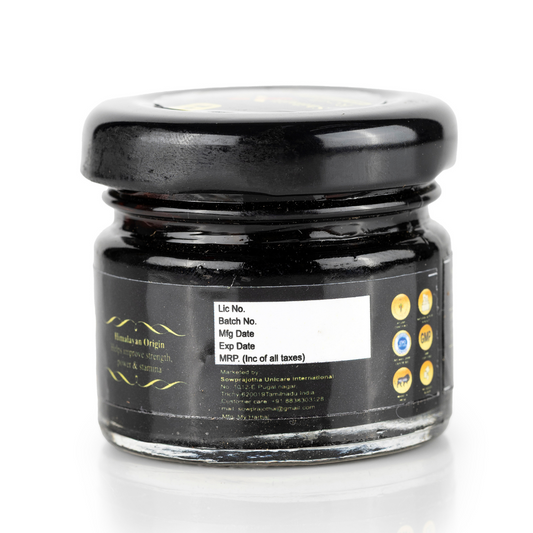 Shilajit X1 Resin 15g | Pure Himalayan Shilajit | 100% Ayurvedic Natural Resin for Strength, Stamina & Performance | Authentic & Potent Supplement for Men & Women