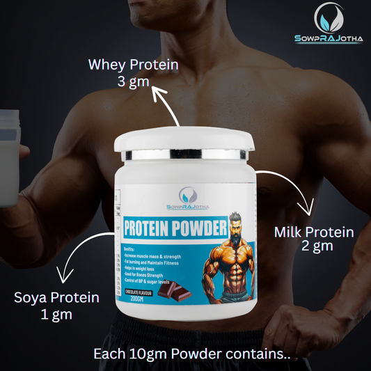 Sowprajotha Protein Powder for Men – Muscle Mass Gainer– 200g