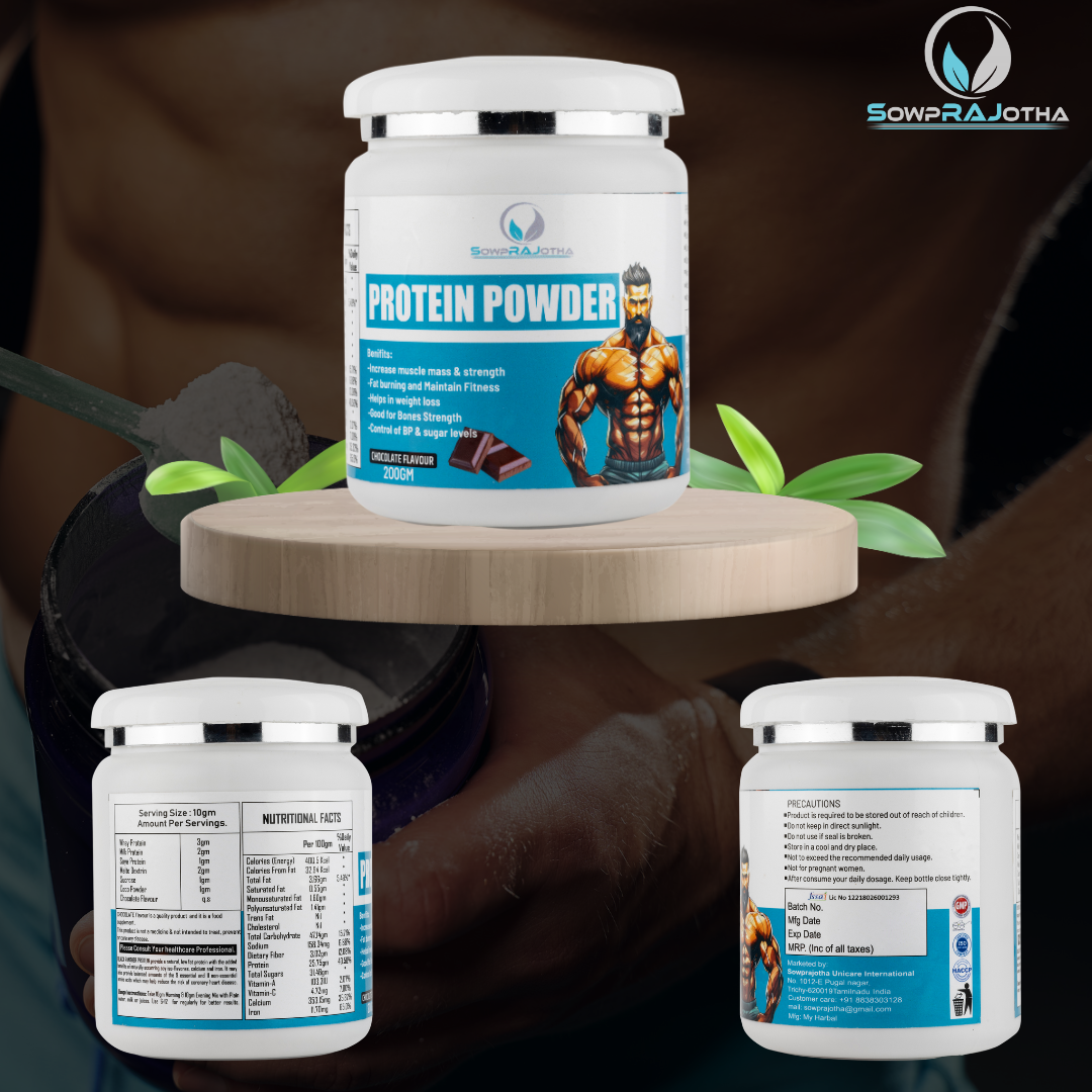 Sowprajotha Protein Powder for Men – Muscle Mass Gainer– 200g