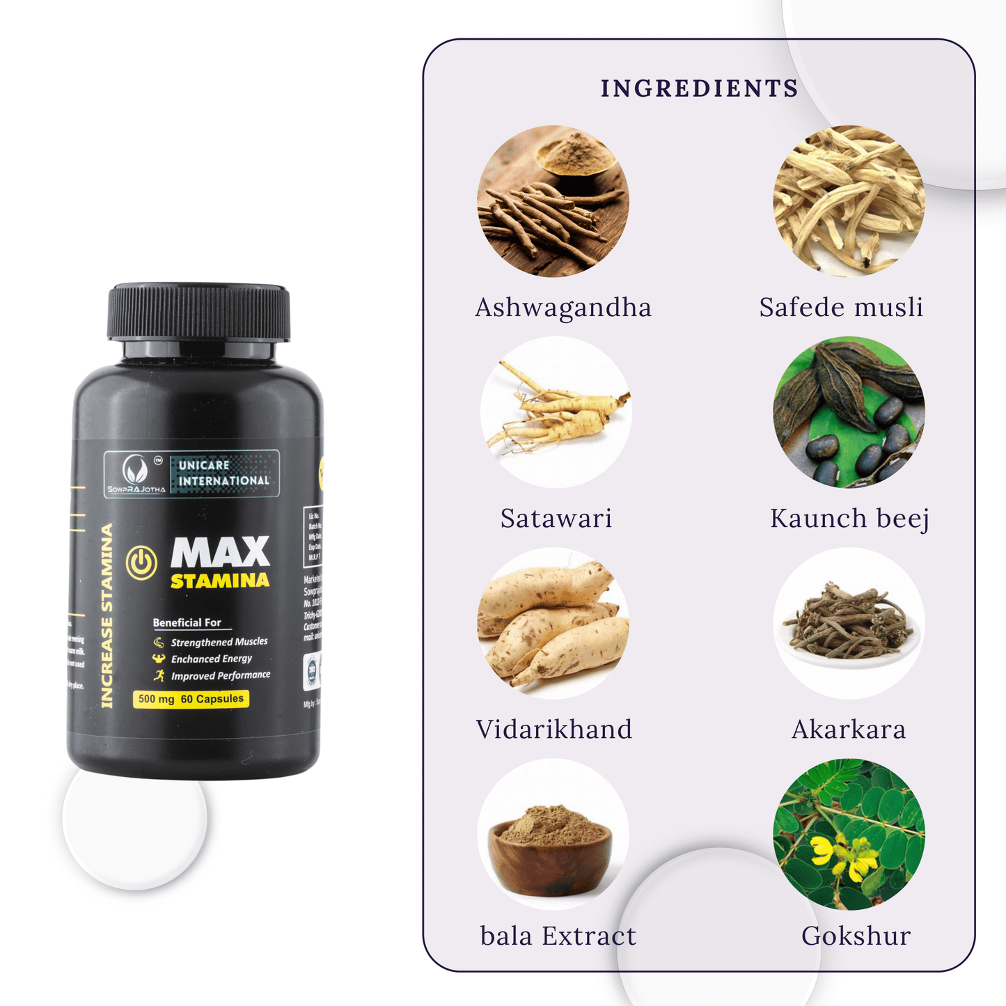 MAX STAMINA - Ultimate Performance & Stamina Booster
