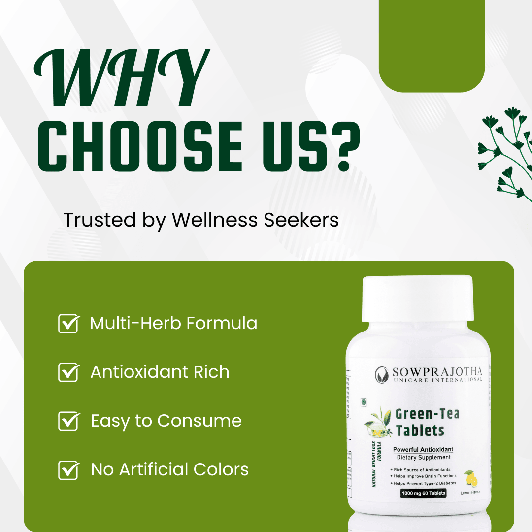 Green Tea tablet | Lemon Flavor | Weight Management - Image 7