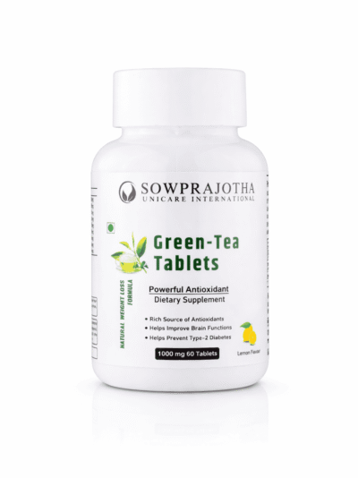 Green Tea tablet | Lemon Flavor | Weight Management