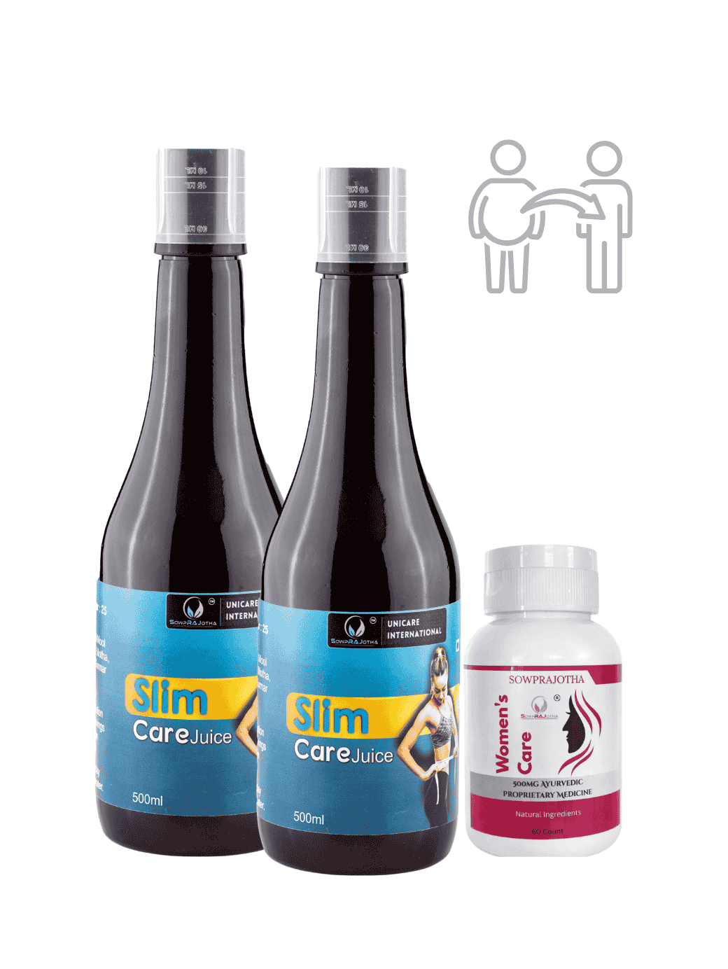 Women’s 30 days Advanced Slim & Hormonal Support Combo